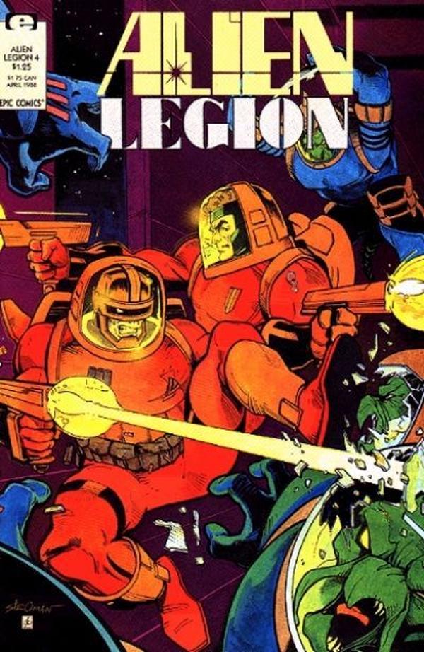 Alien Legion #4 cover