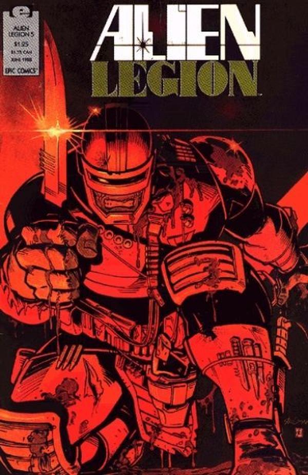 Alien Legion #5 cover