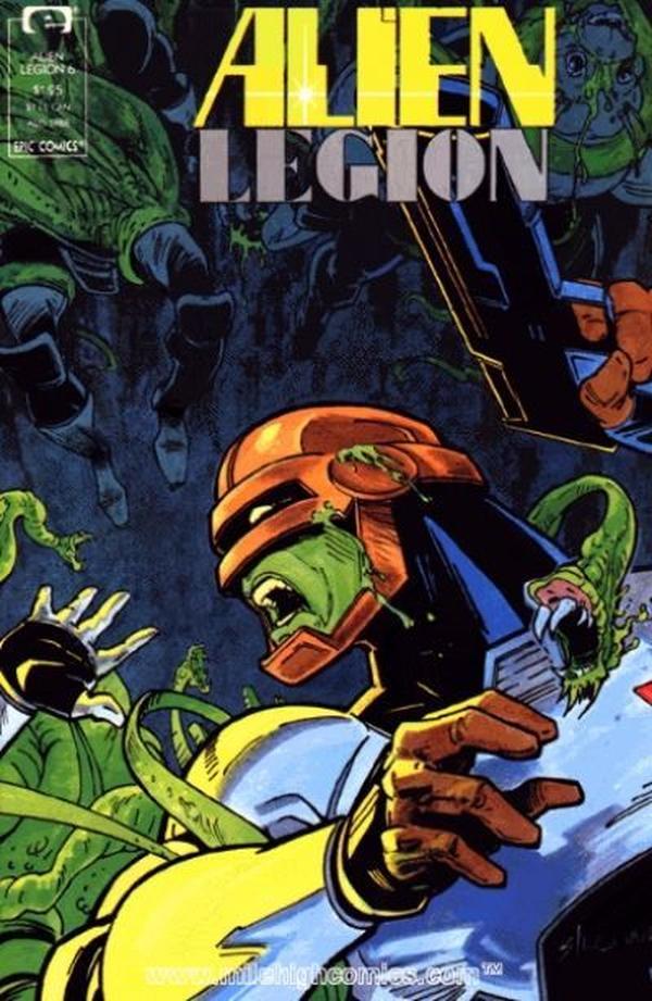 Alien Legion #6 cover