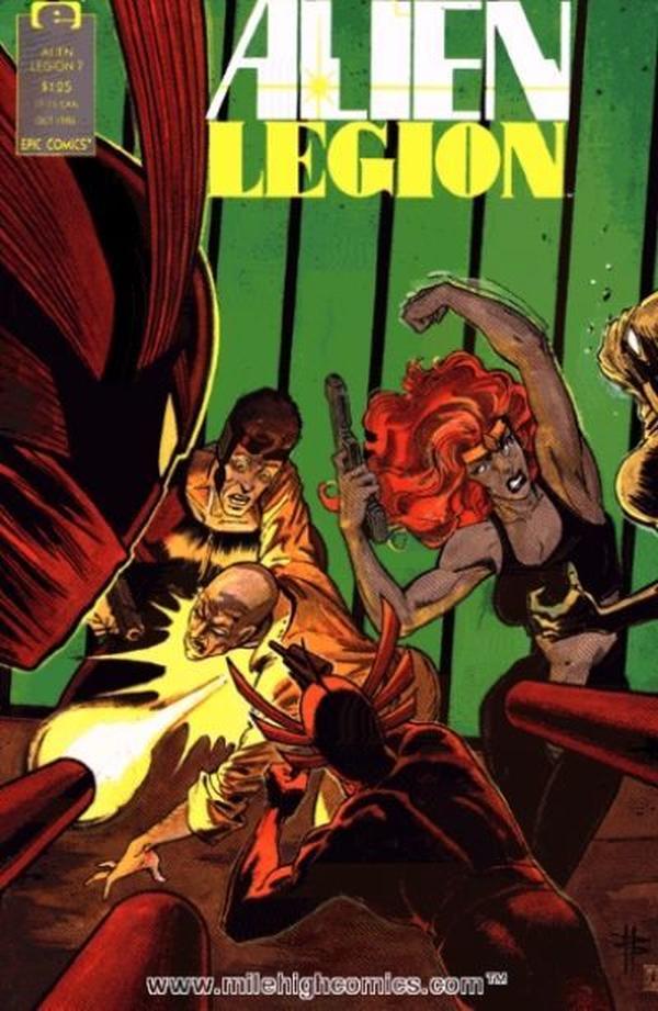 Alien Legion #7 cover