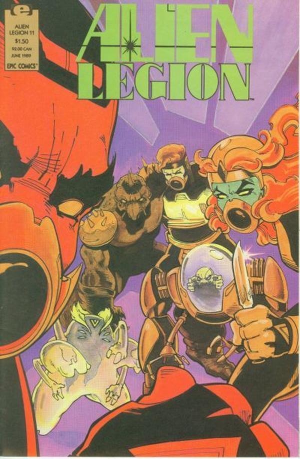 Alien Legion #11 cover