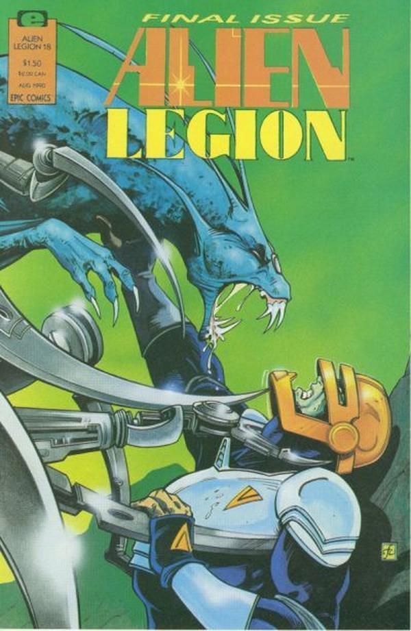 Alien Legion #18 cover