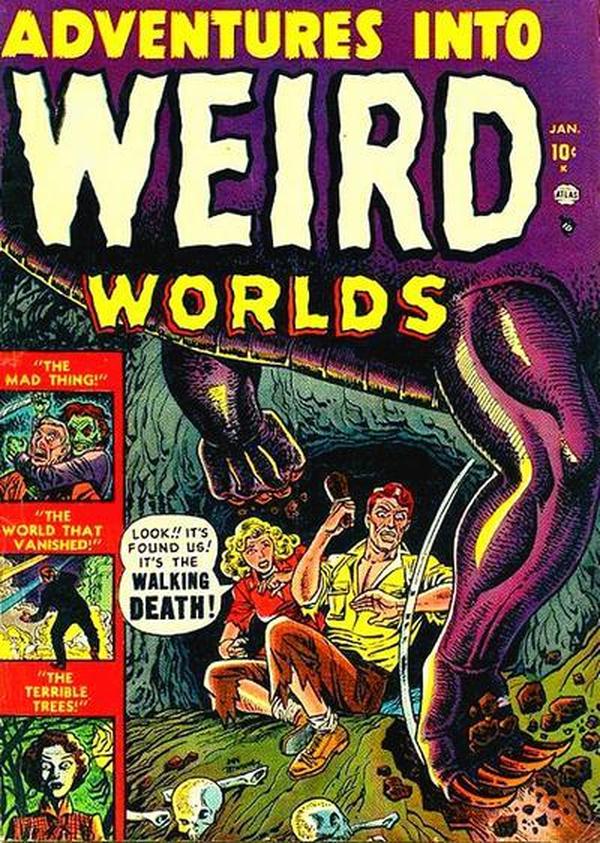 Adventures into Weird Worlds #1 cover