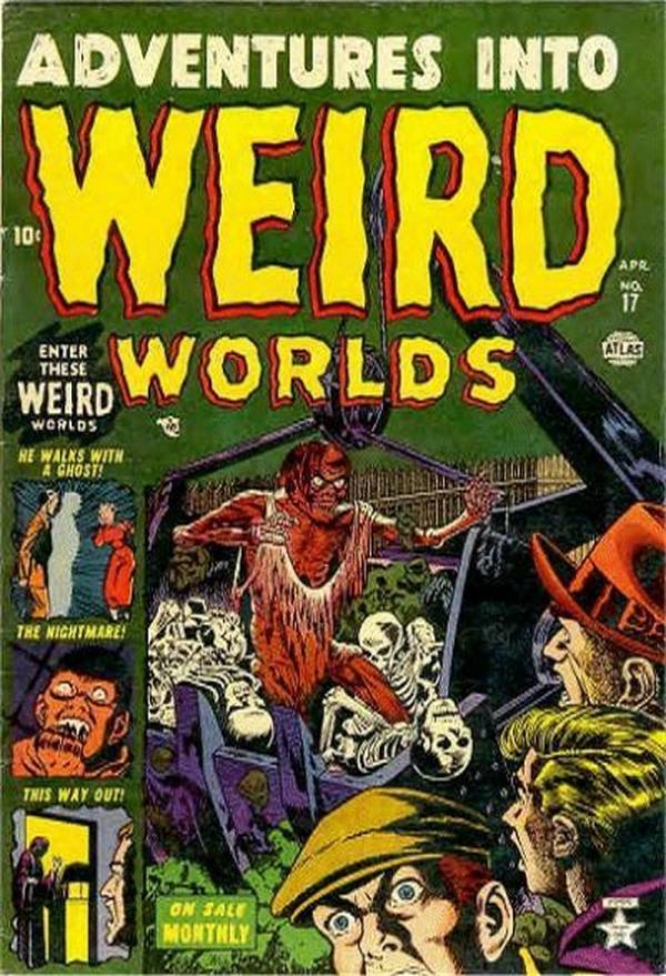 Adventures into Weird Worlds #17 cover