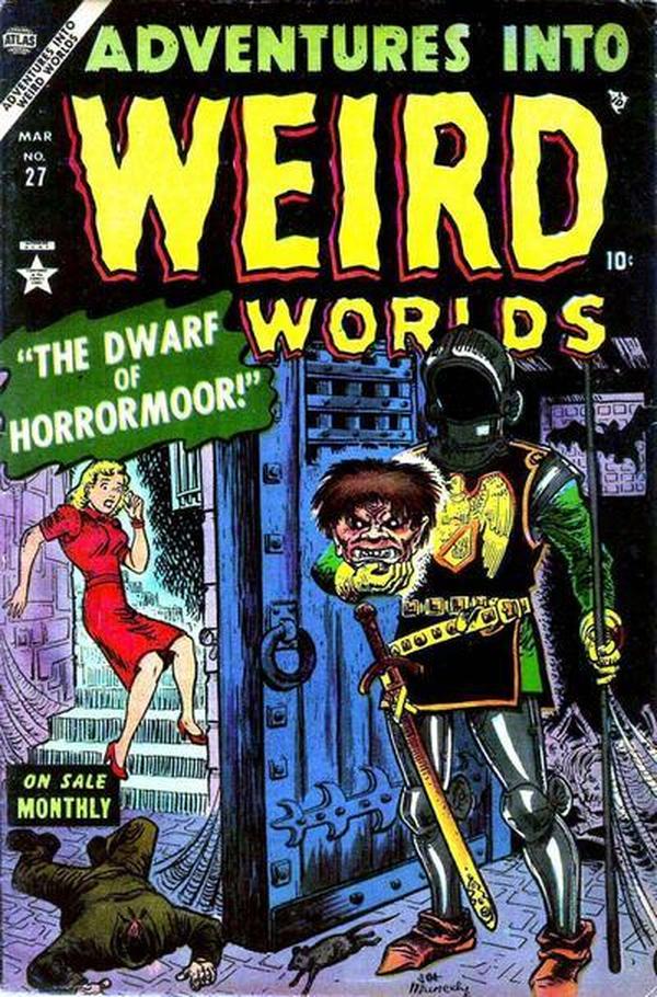 Adventures into Weird Worlds #27 cover