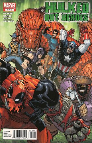 World War Hulks: Hulked-Out Heroes #2 cover
