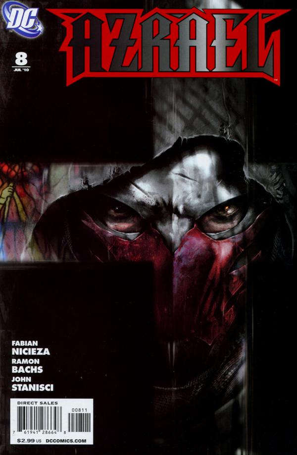 Azrael #8 cover