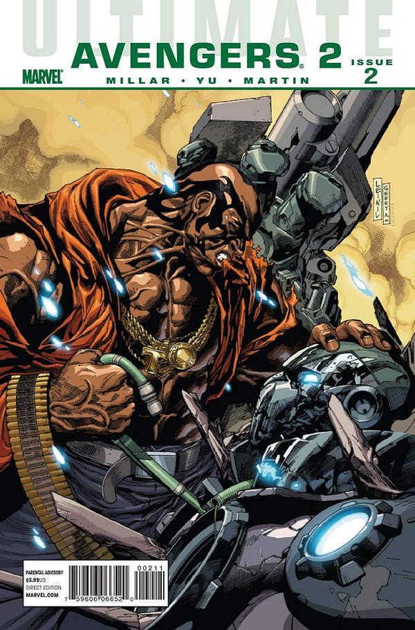 Ultimate Avengers #8 cover