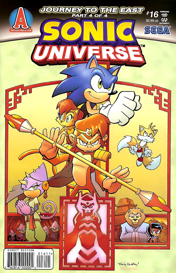 Sonic Universe #16 cover
