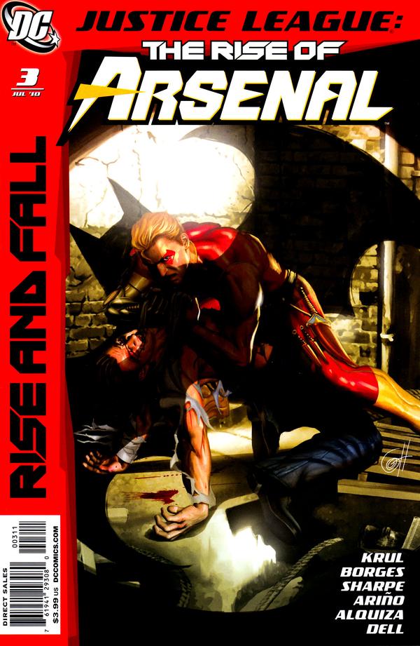 Justice League: The Rise of Arsenal #3 cover