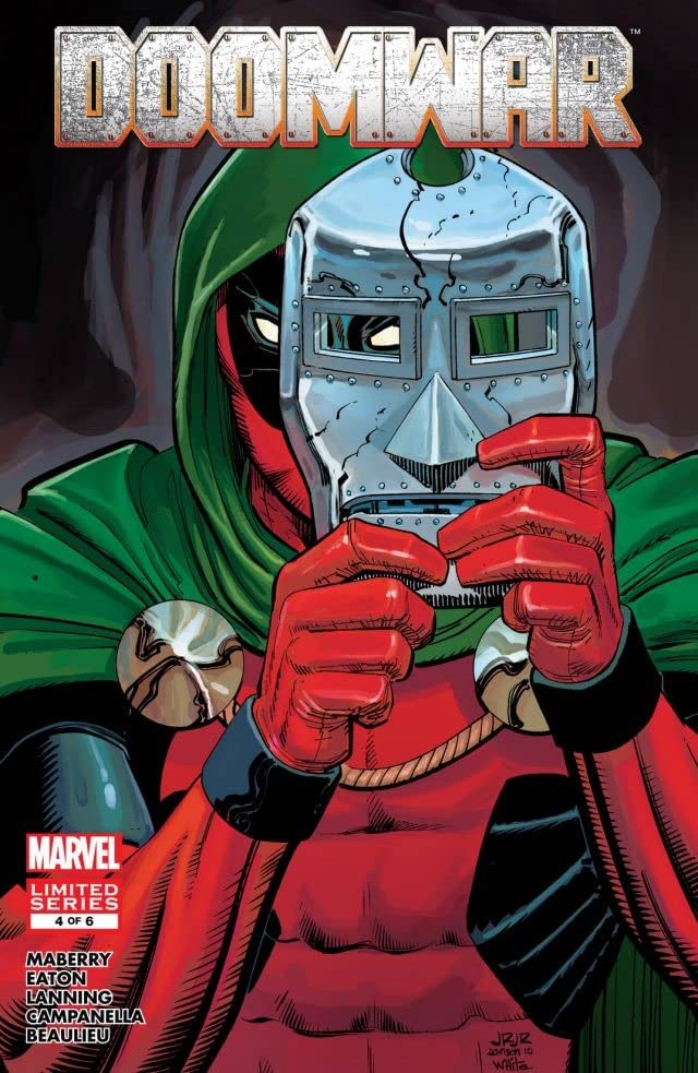 Doomwar #4 cover