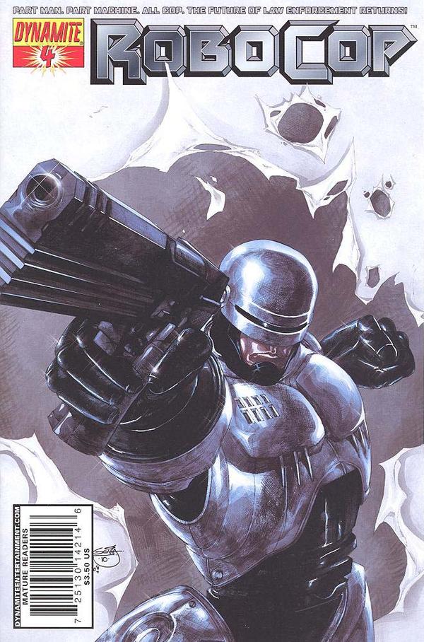 RoboCop #4 cover