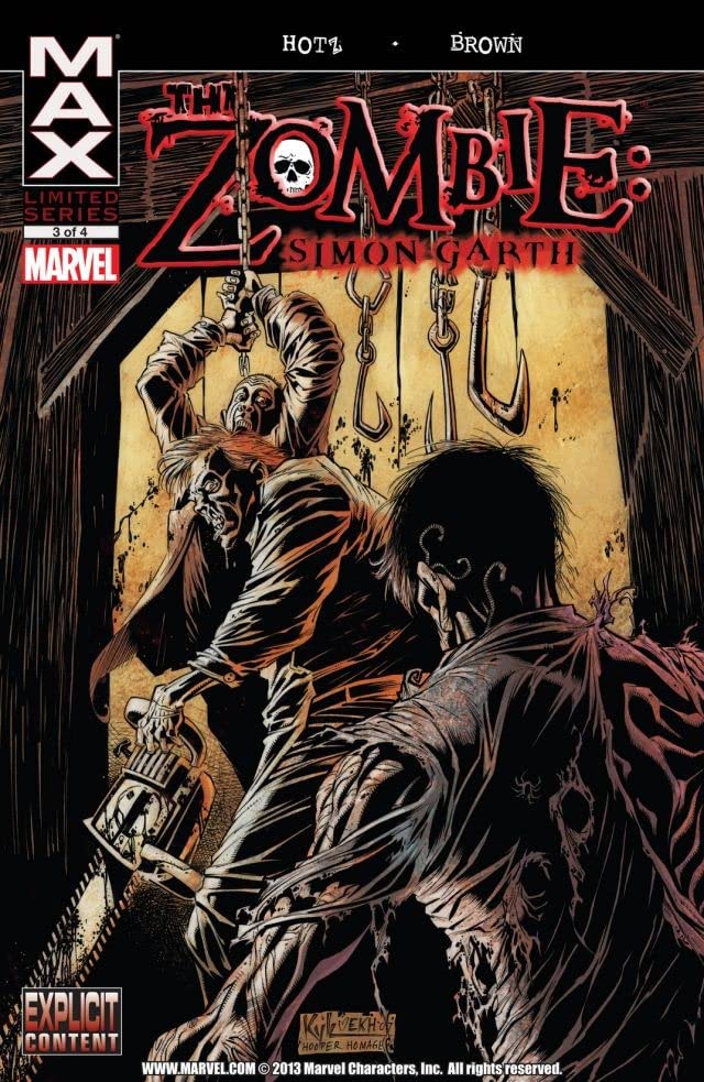 The Zombie: Simon Garth #3 cover