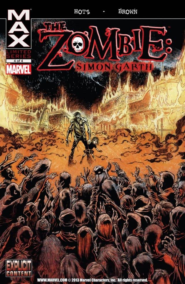 The Zombie: Simon Garth #4 cover