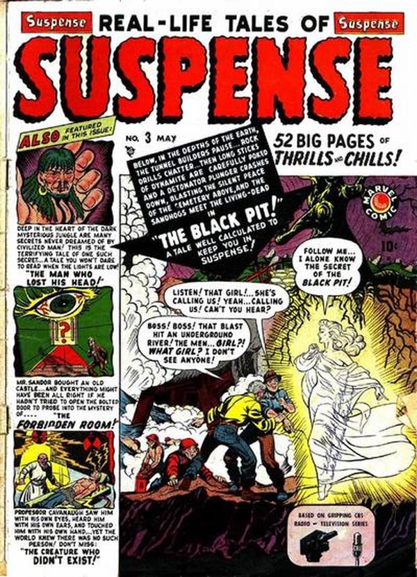 Suspense #3 cover