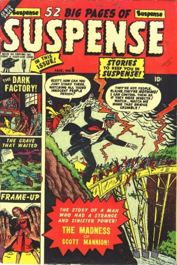 Suspense #6 cover