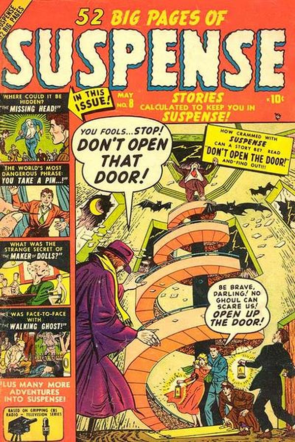 Suspense #8 cover