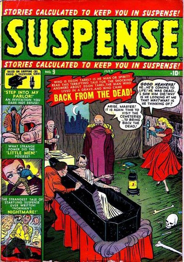Suspense #9 cover