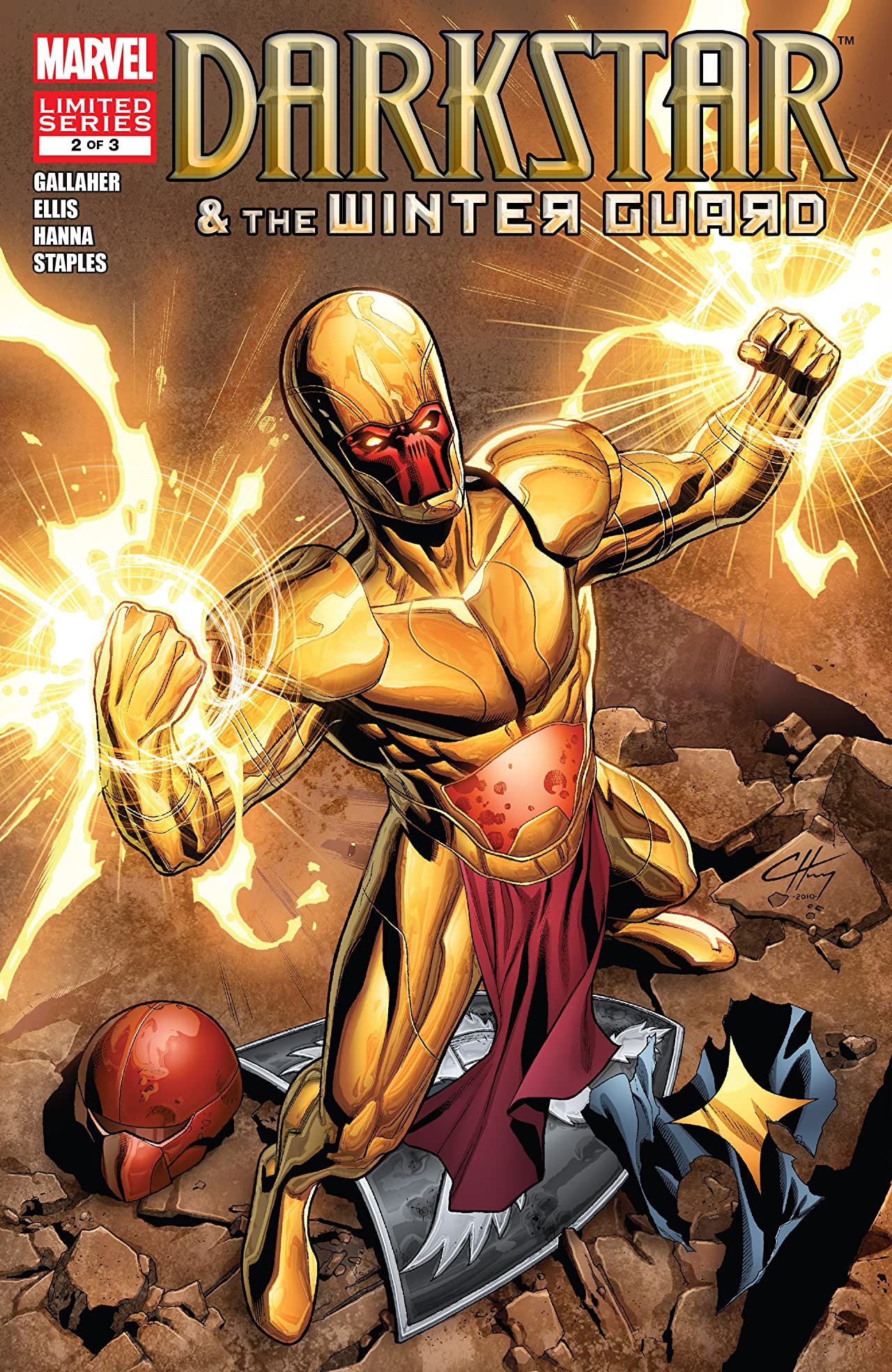 Darkstar and the Winter Guard #2 cover