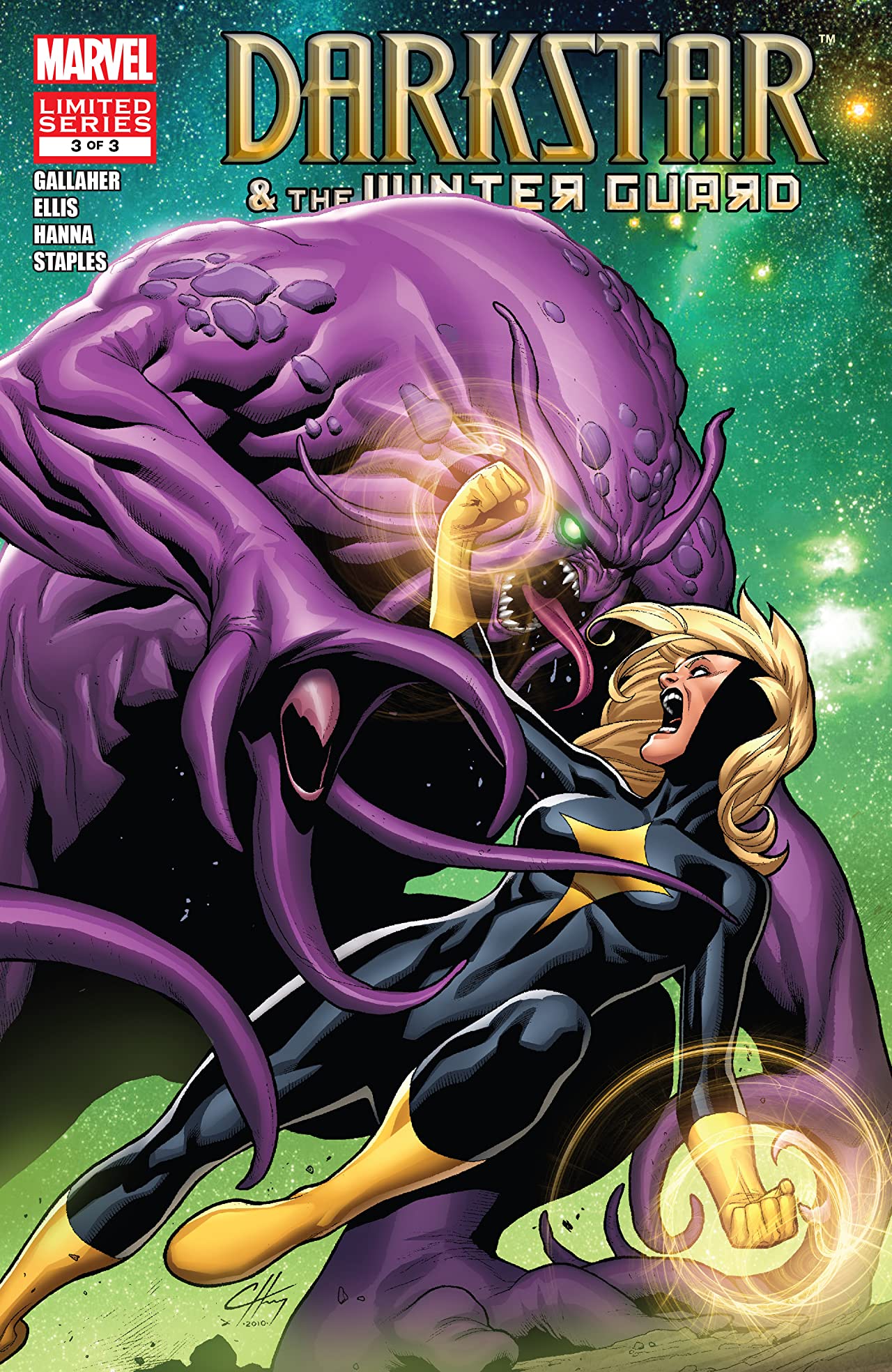 Darkstar and the Winter Guard #3 cover