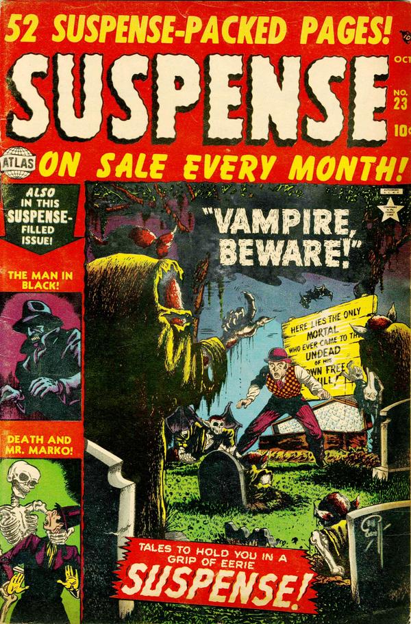 Suspense #23 cover