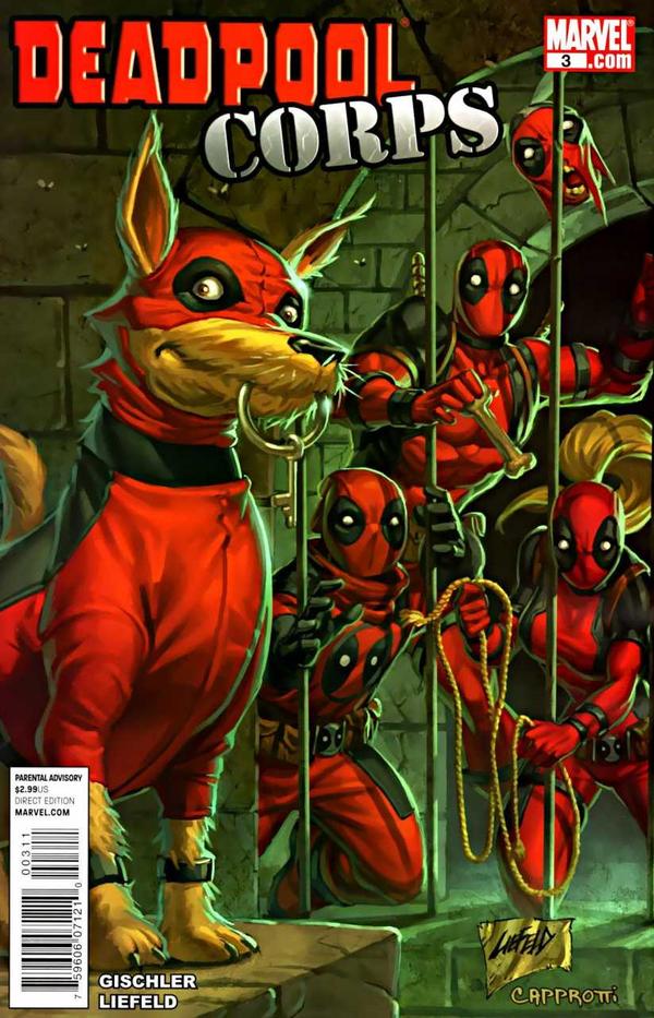 Deadpool Corps #3 cover