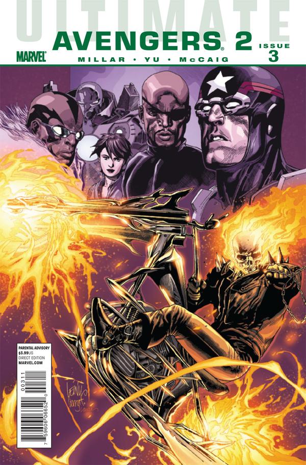 Ultimate Avengers #9 cover