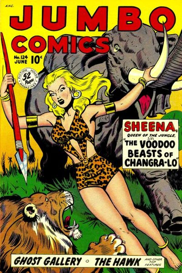 Jumbo Comics #124 cover