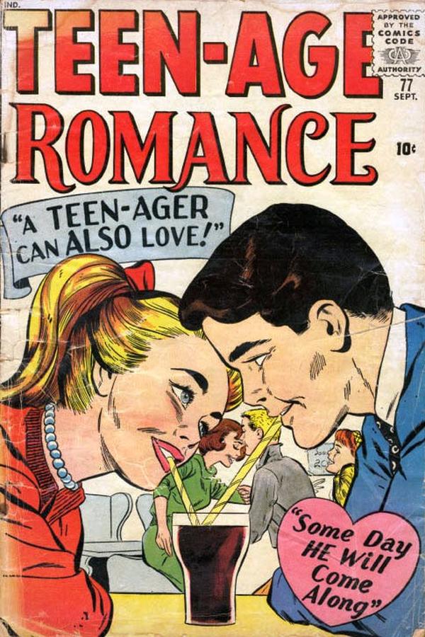Teen-Age Romance #77 cover