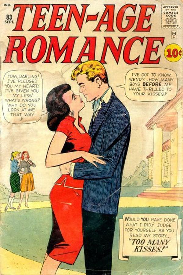 Teen-Age Romance #83 cover