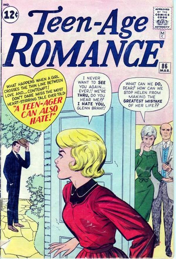 Teen-Age Romance #86 cover