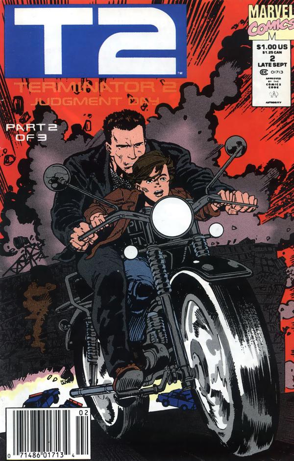 Terminator 2: Judgment Day #2 cover