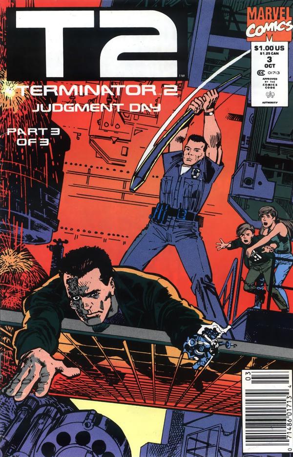 Terminator 2: Judgment Day #3 cover