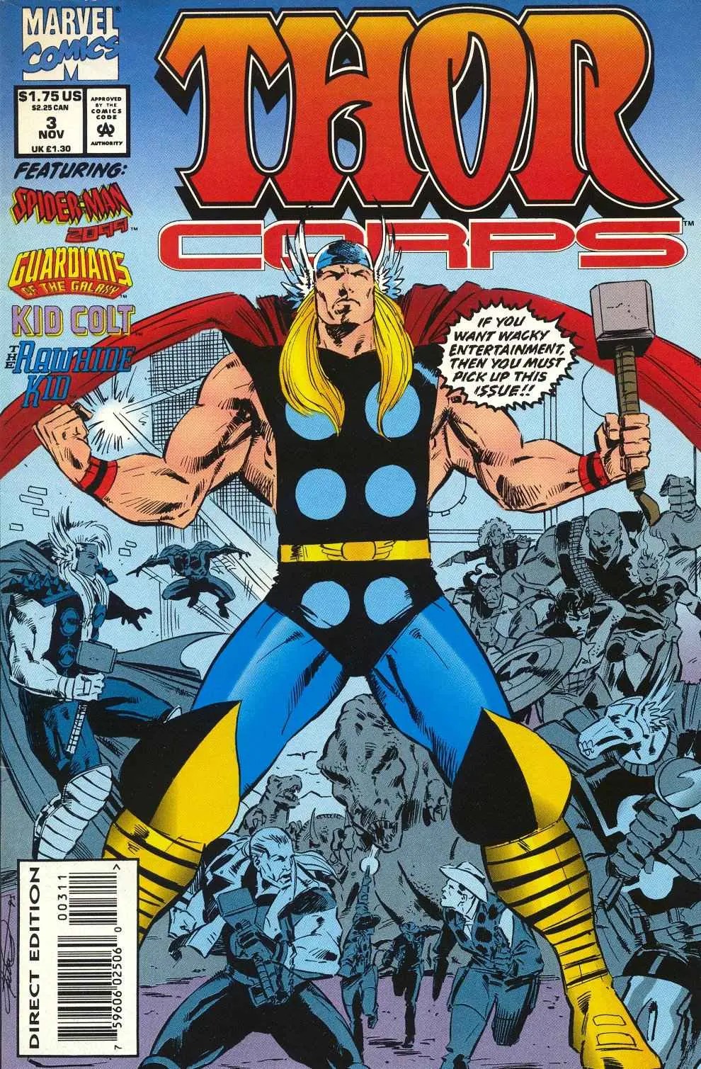 Thor Corps #3 cover