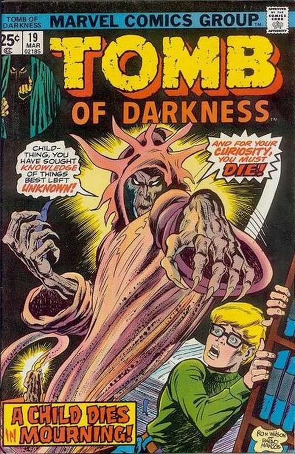 Tomb of Darkness #19 cover