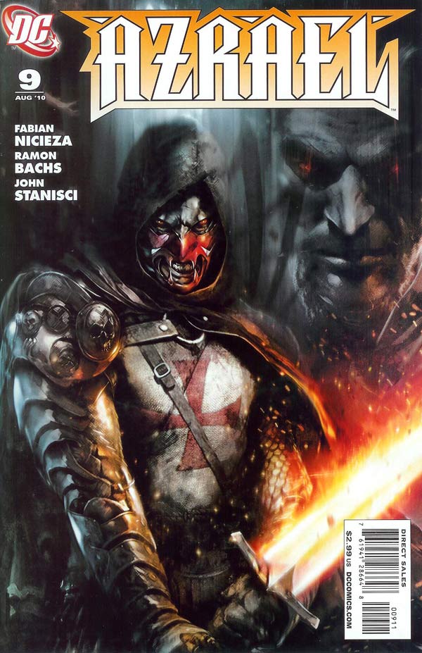 Azrael #9 cover