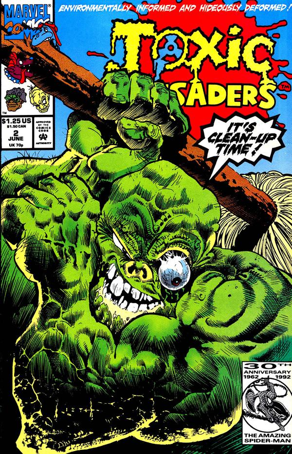 Toxic Crusaders #2 cover