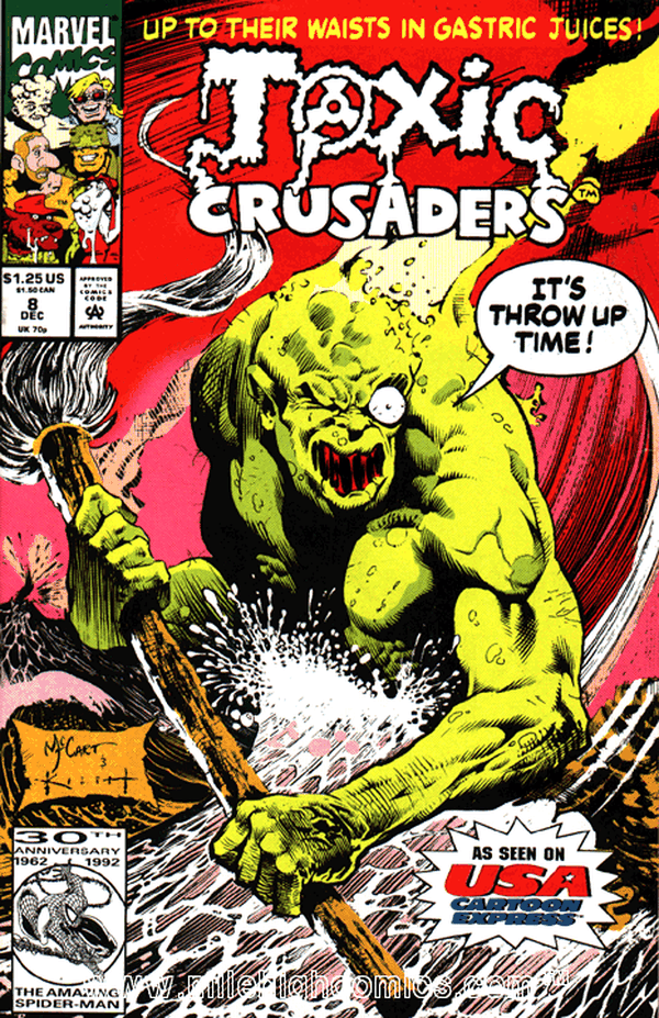 Toxic Crusaders #8 cover