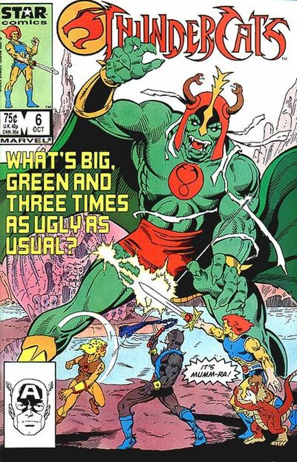 Thundercats #6 cover