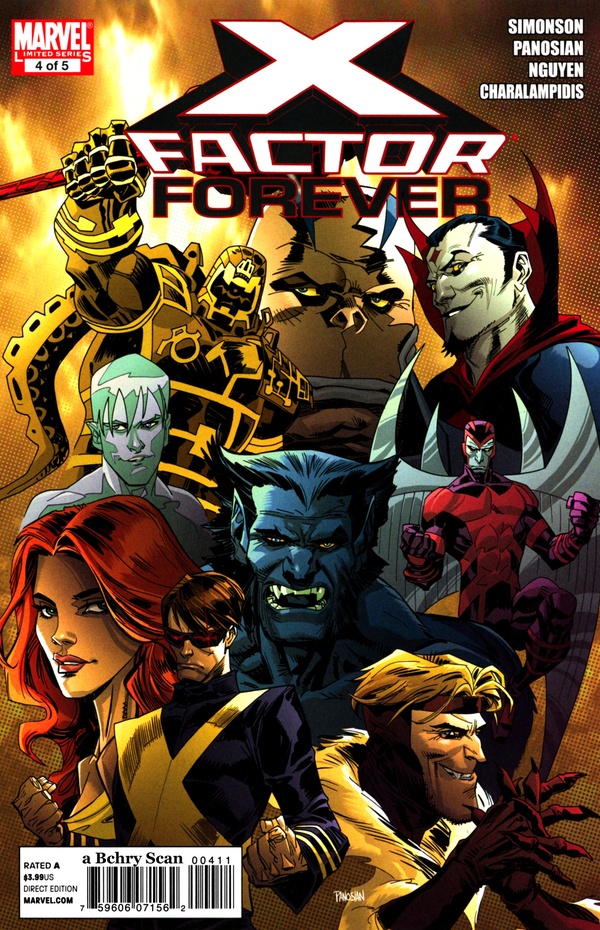 X-Factor Forever #4 cover