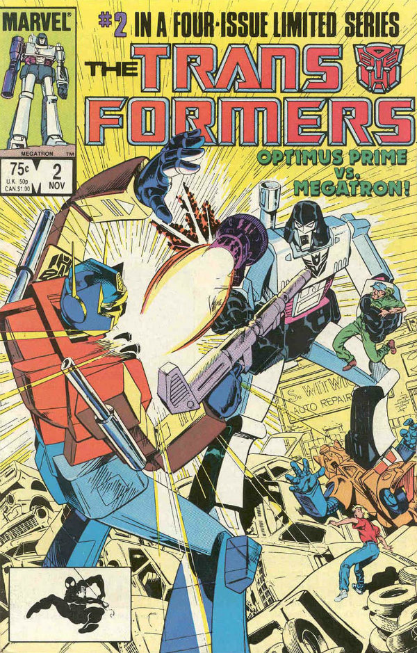The Transformers #2 cover