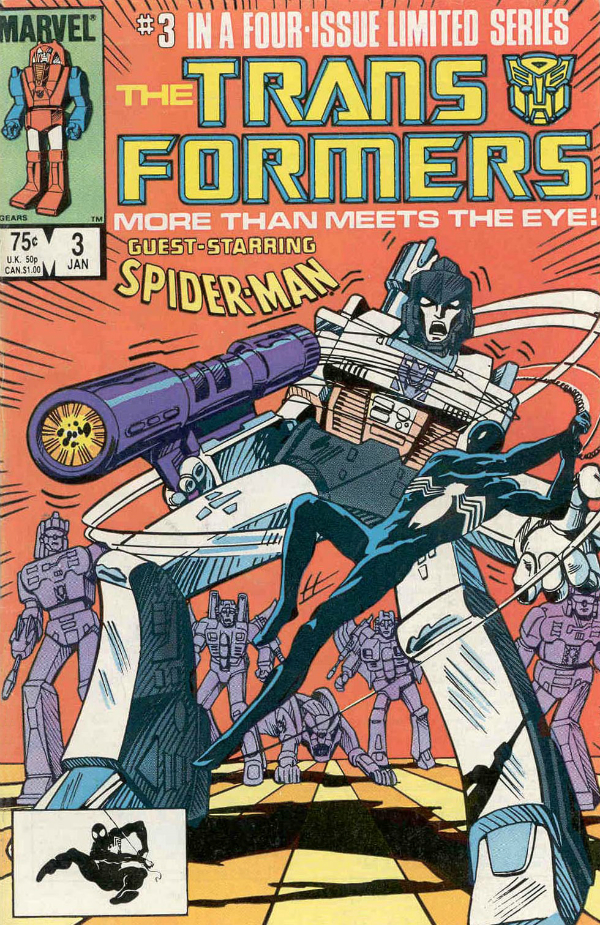 The Transformers #3 cover