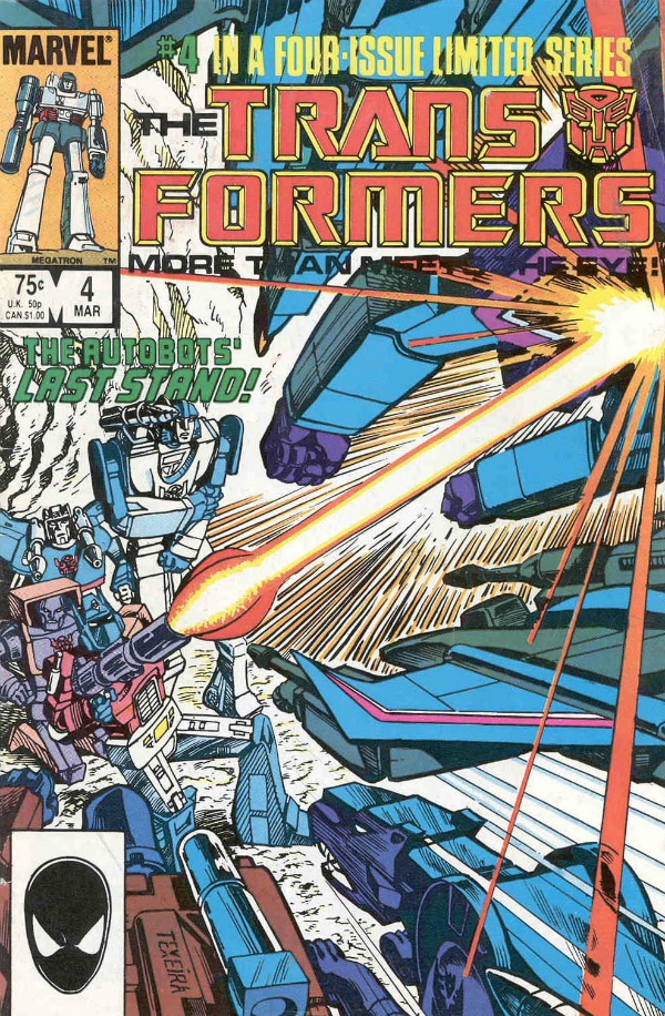 The Transformers #4 cover