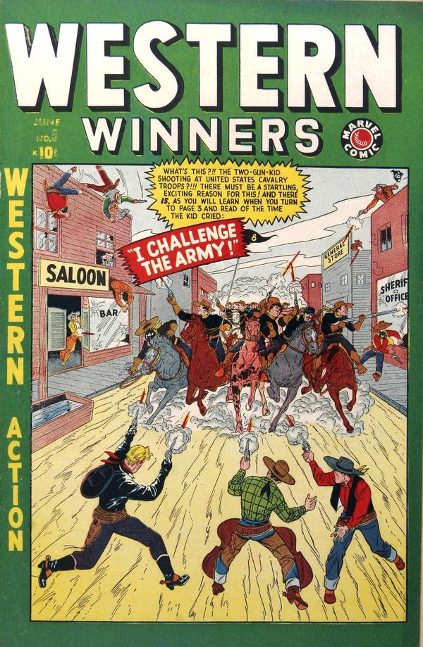 Western Winners #5 cover