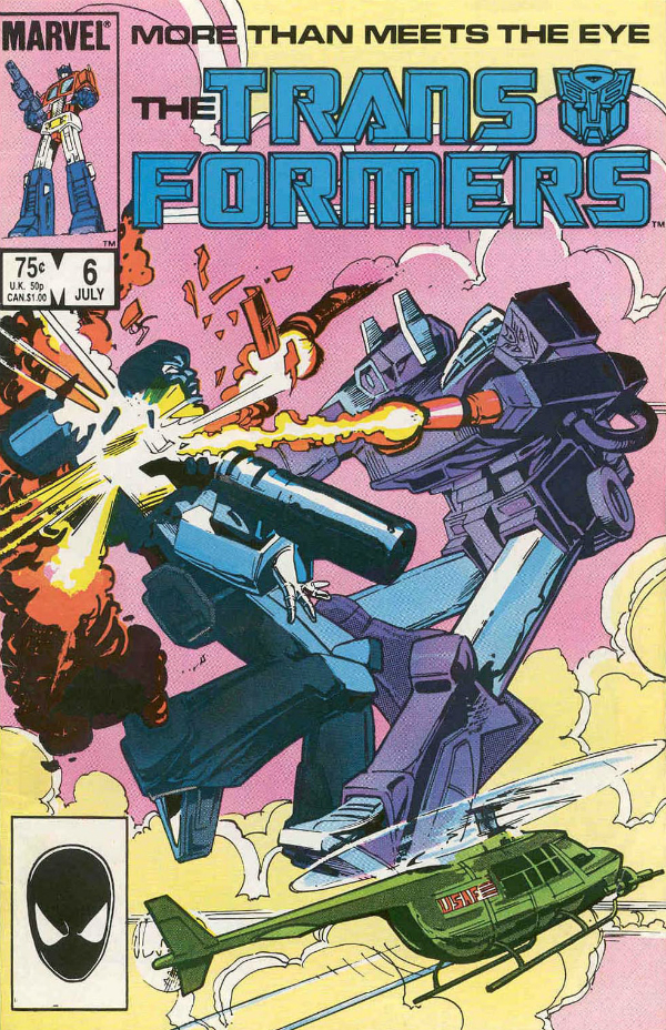 The Transformers #6 cover