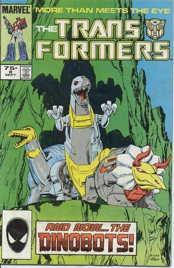 The Transformers #8 cover