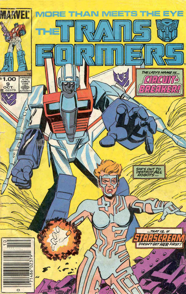 The Transformers #9 cover