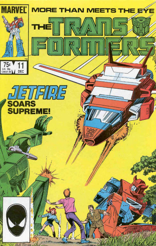 The Transformers #11 cover