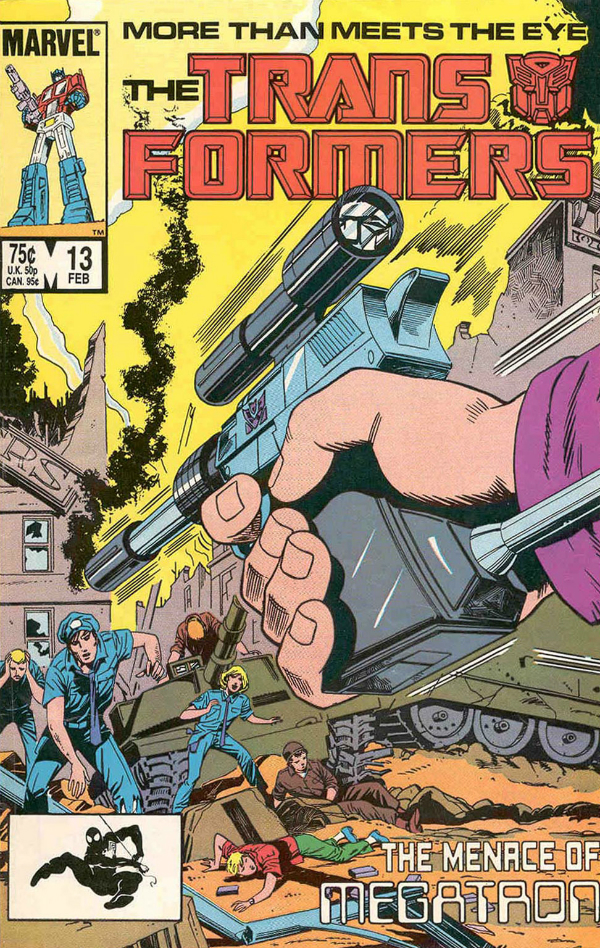 The Transformers #13 cover