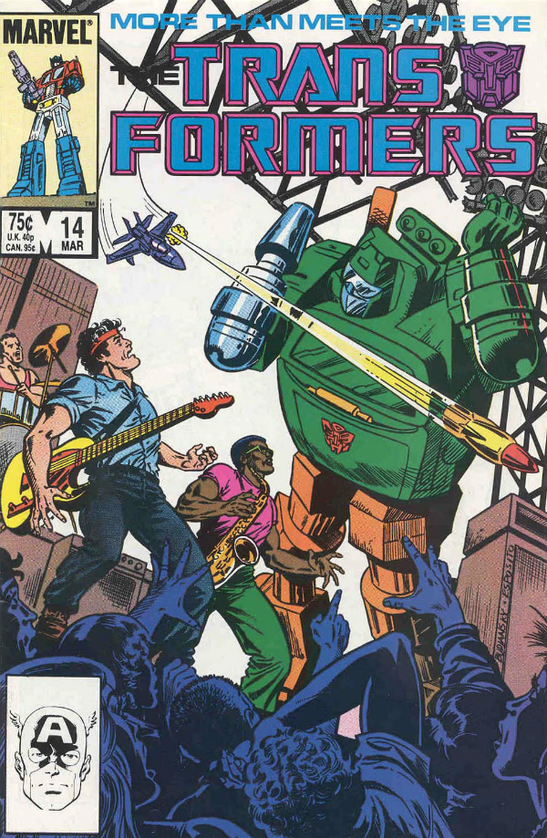 The Transformers #14 cover